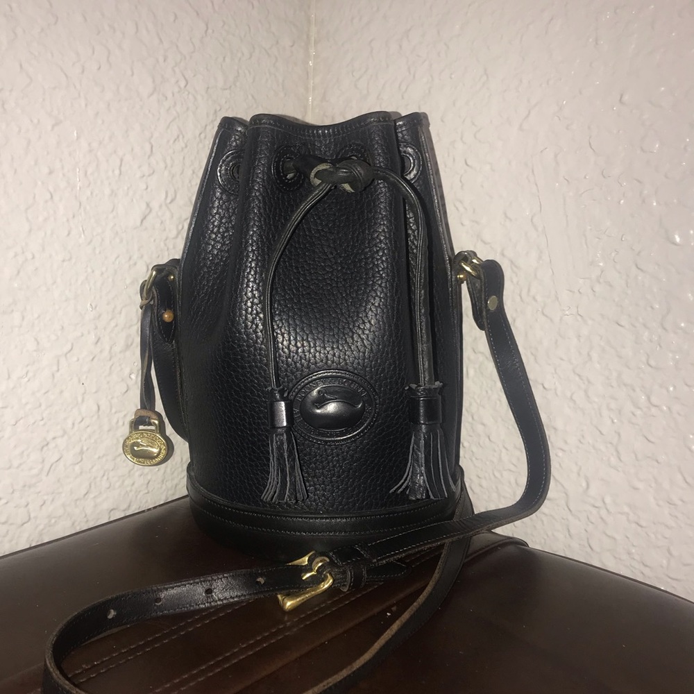 Vintage Dooney and Burke all weather leather bag